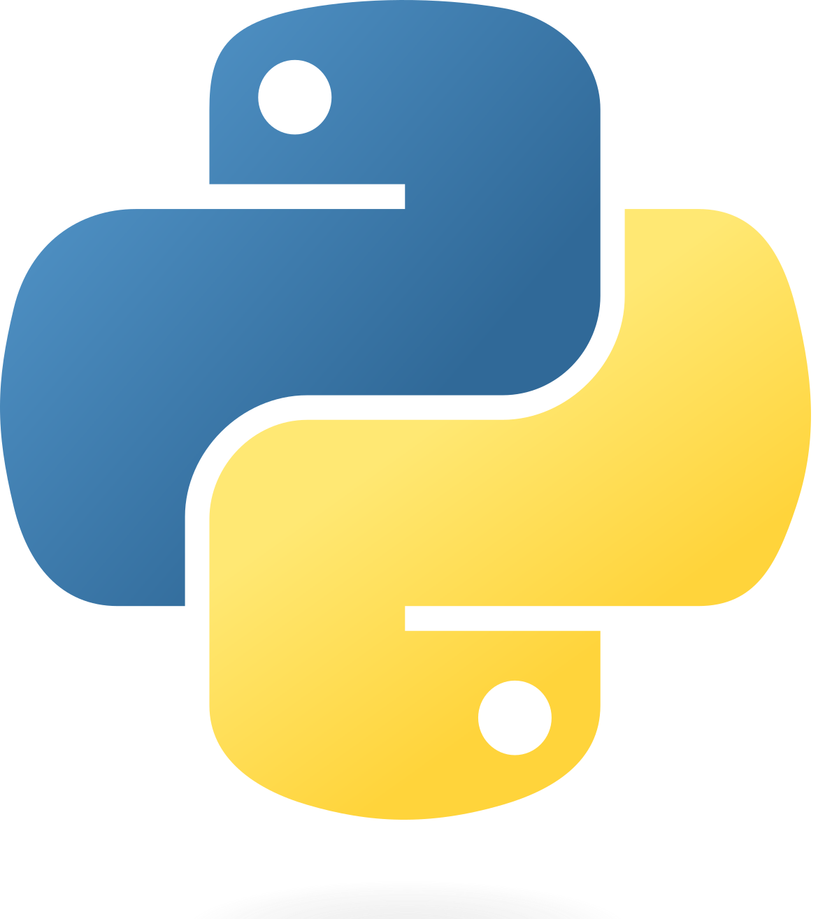 Python logo Journey as a Software Developer